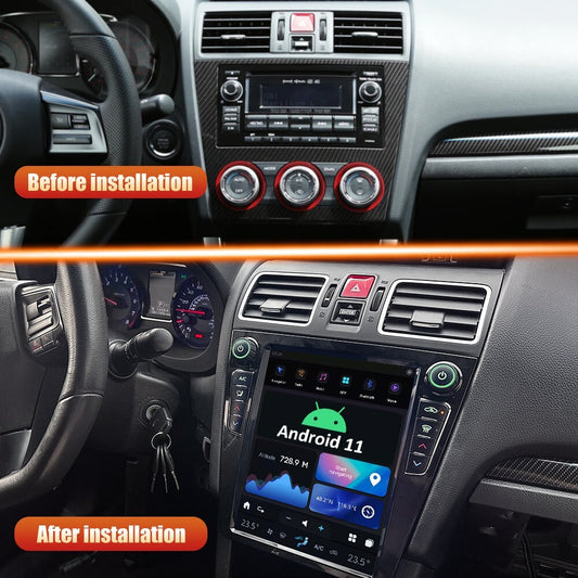 10.8 for Tesla Screen for Subaru WRX 2015-2021 Android 11 Car Radio GPS Navigation