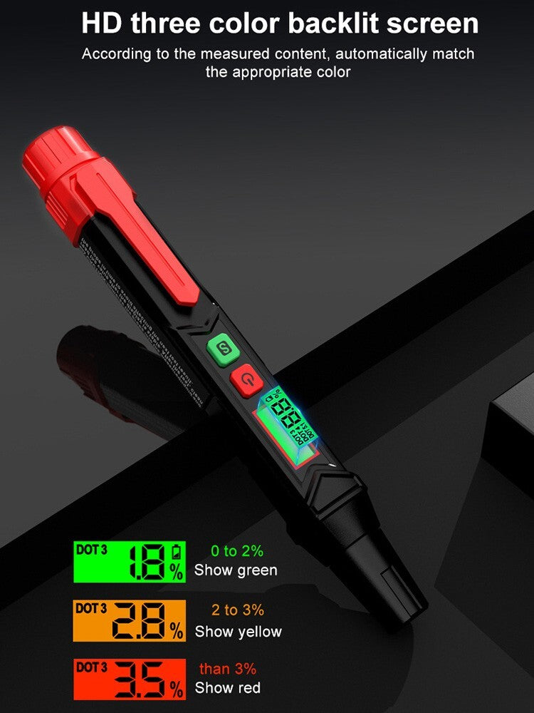 HT662 Brake Fluid Liquid Tester Oil Detecting Pen Brake Fluid Content Detector