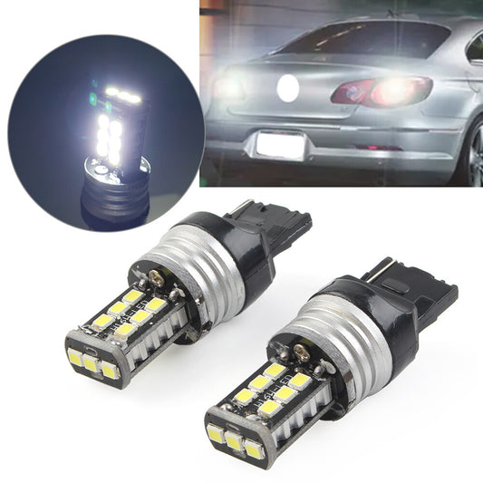 7440-15SMD Super Bright High Power Reverse Tail Brake Lights Parking LED Bulbs