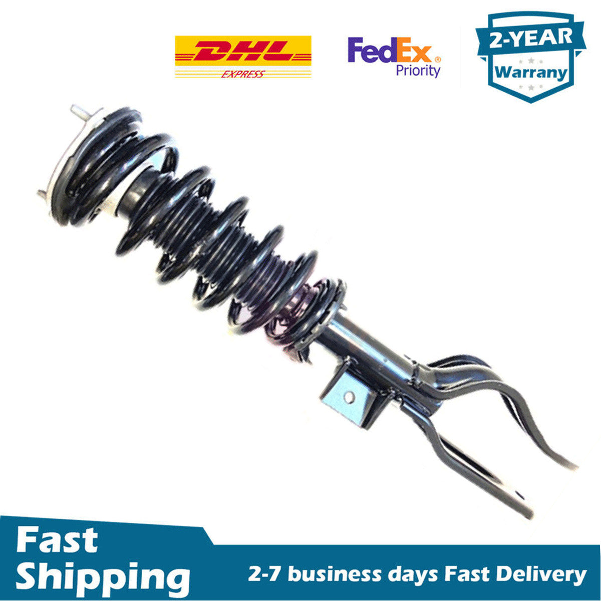 Front Left Shock Coil Spring Strut Assembly Fit for Tesla Model 3 M3 AWD 2017-2021