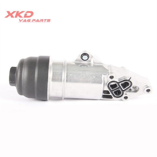 Engine oil filter housing aluminum suitable for Volkswagen Touareg, for Audi A4 BKH CGE CJT CYJ