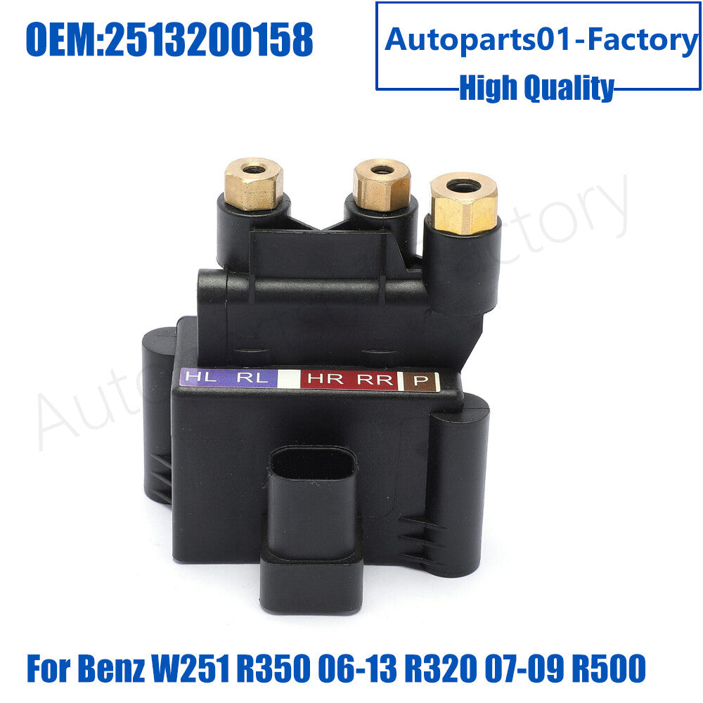 2513200158 Air Suspension Valve Control for Benz W251 R350 06-13 R320 07-09 R500