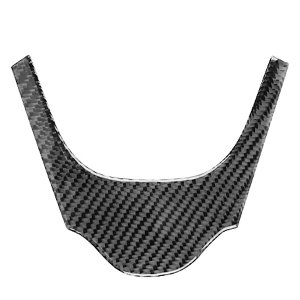 Stylish Carbon Fiber Steering Wheel Trim Elevates Your For Mazda3 2010-2013