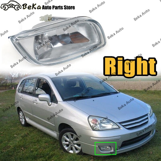 1-piece set of right front bumper fog lights for Suzuki Aerio/Liana models (2004, 2005, 2006, 2007 - 2012)