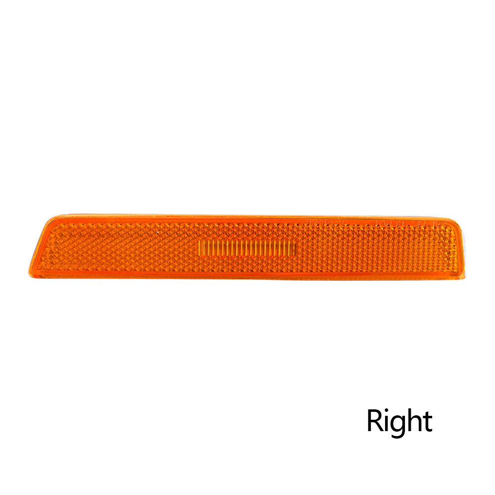 Pair Amber Lens Front Bumper Side Marker Lamp Light for Dodge for Challenger 2015-20