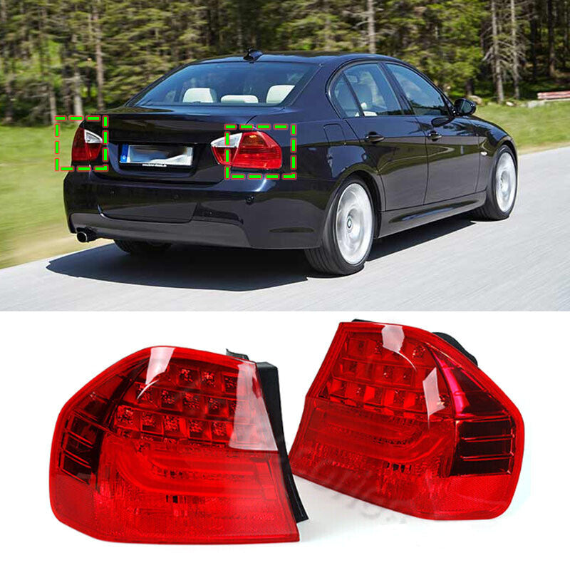 A pair of LED taillight stop lights are available for BMW 3 Series E90 models from 2008, 2009, 2010, and 2011.