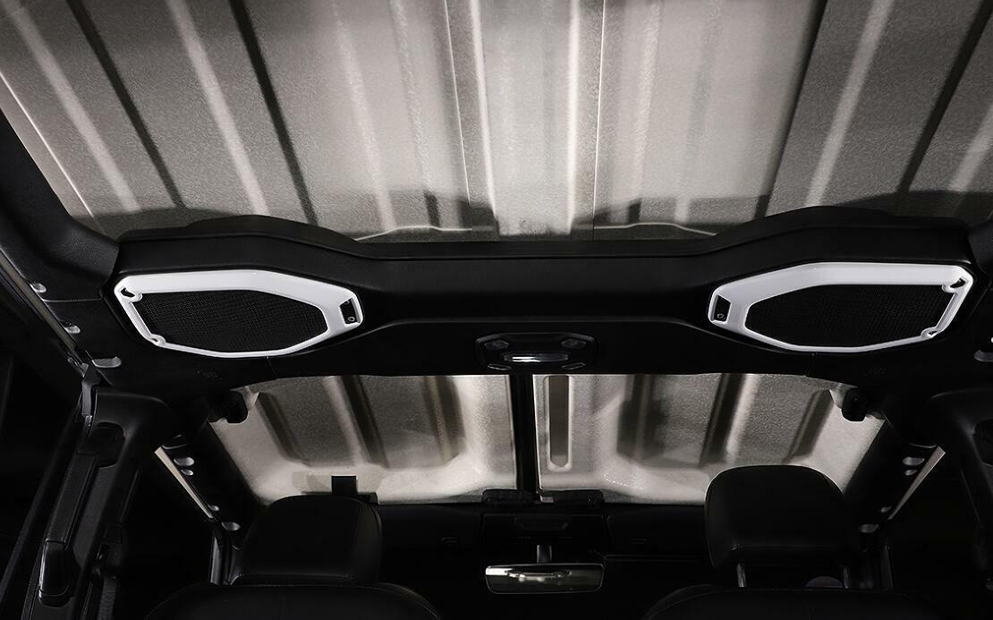 Fit for Jeep for Wrangler JL/JT 18-2021 21PCS ABS White Car Interior kit Cover Trim
