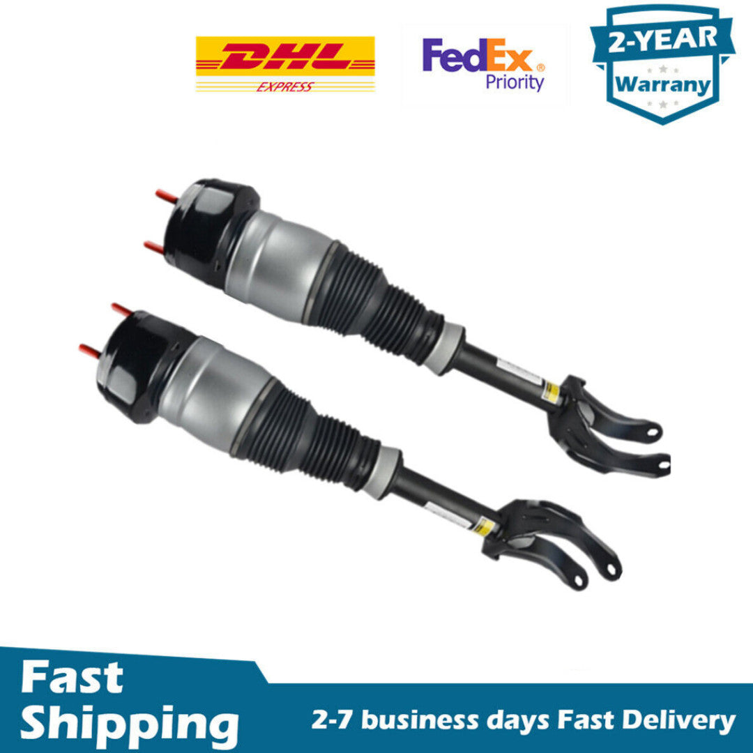 2PCS Front L/R Air Suspension Struts ADS for Mercedes W166 X166 GL450 GL63 AMG