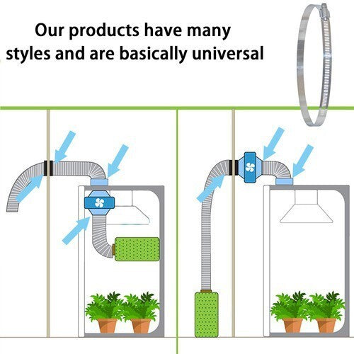 Adjustable 10-inch hose clamp, stainless steel pipe clamp, worm gear clamp, drive clamp
