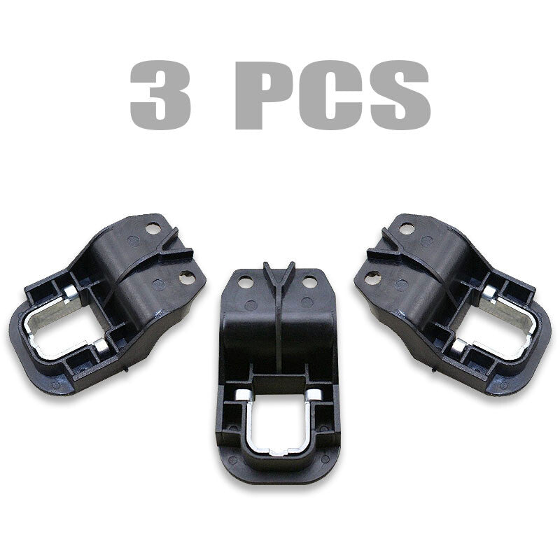 3X Black Headlight Headlamp Mounting Bracket Repair Kit for BMW X5 E70 2006-2010
