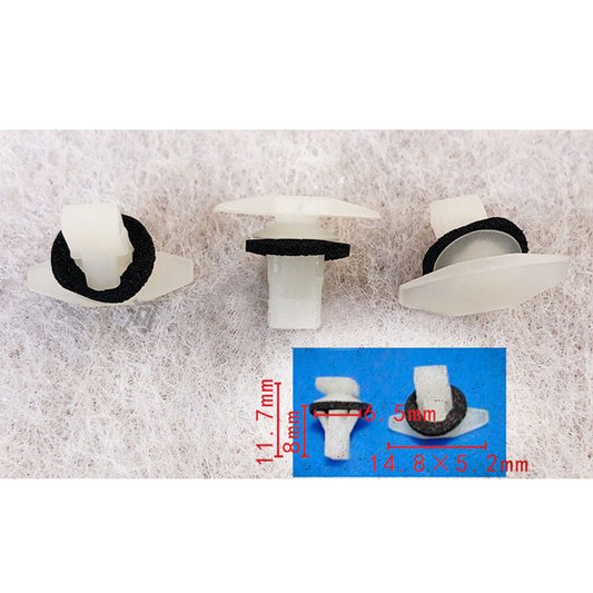 10 Car Door Seal Weather Strip Fastener Clips for Honda for Civic