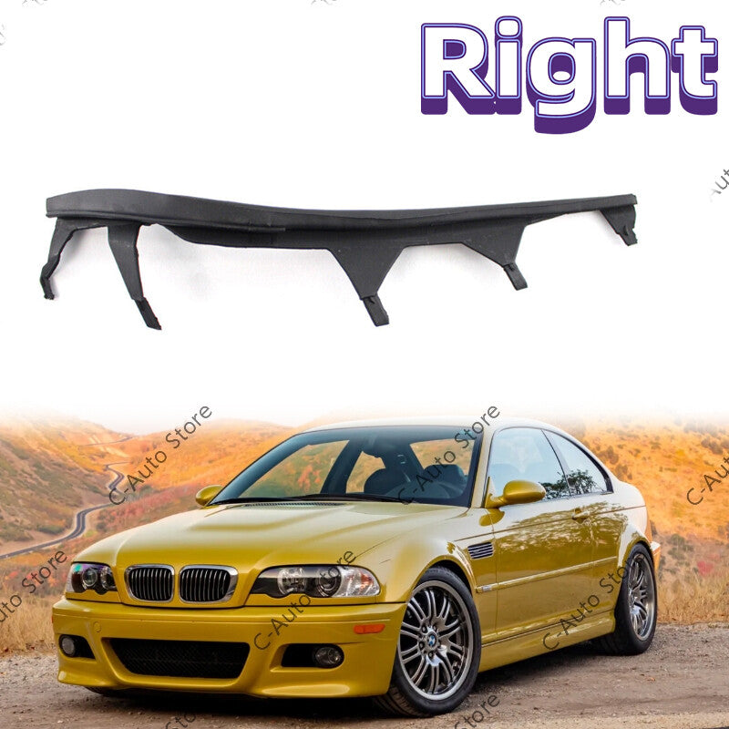 Right Upper Headlight Cover Strip for BMW E46 325i 2002-2005 63126921859/860