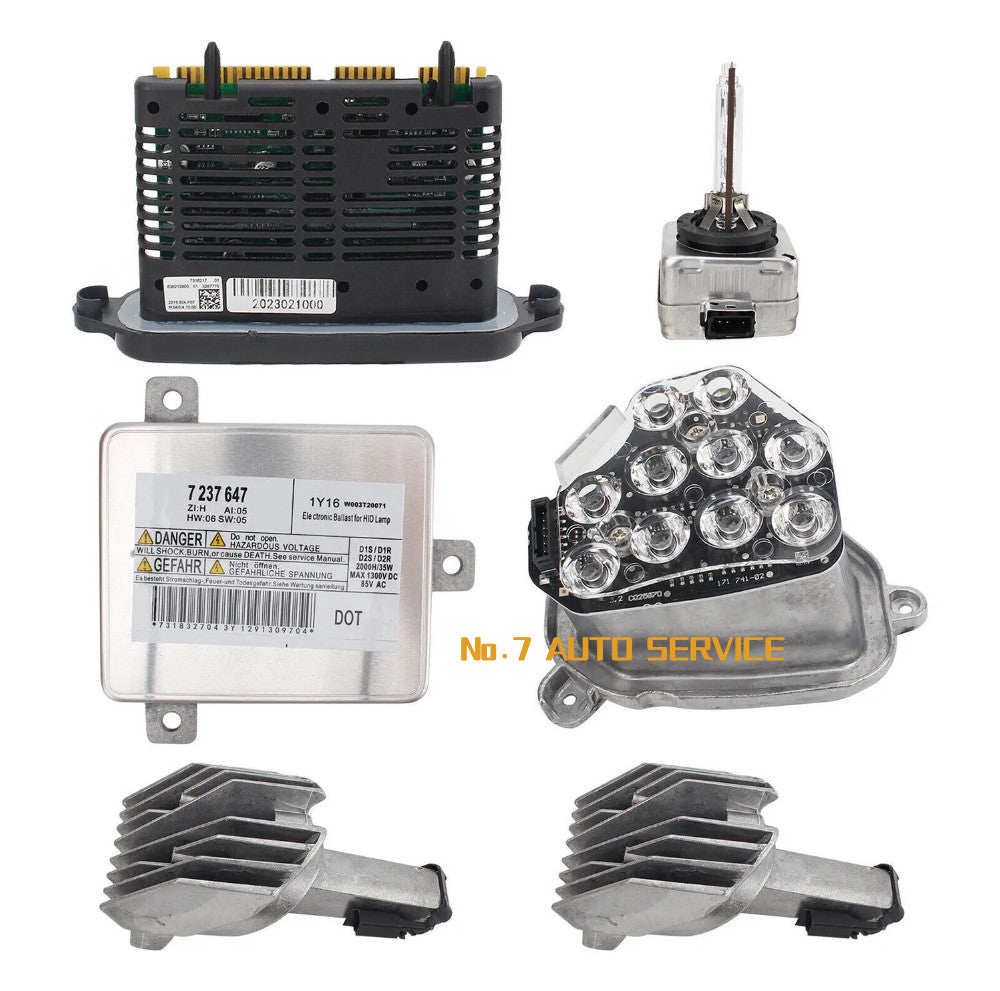 Right Xenon Ballast Bulb LED Module Diode Kit For 2012-13 for BMW Active Hybrid 5