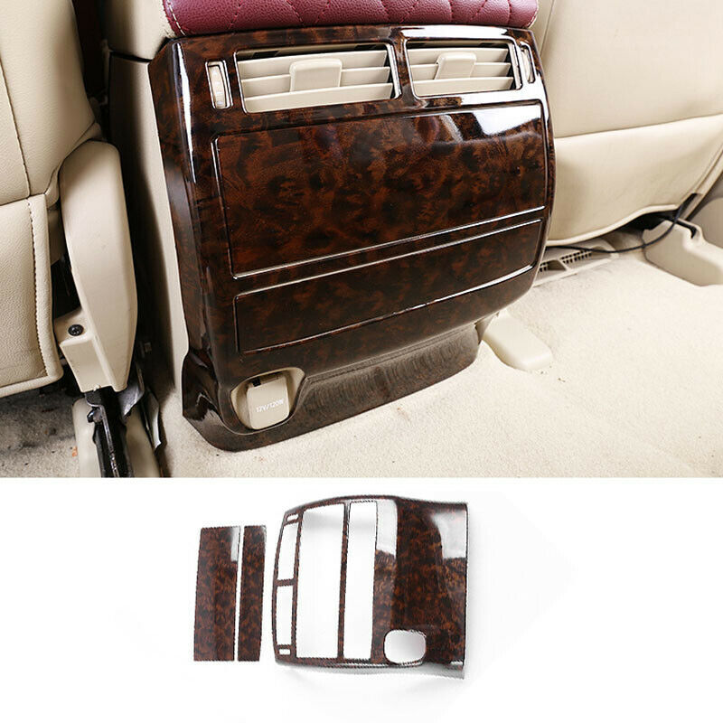Armrest Box Anti-kick Panel Moulding Cover trim for TOYOTA for Land Cruiser 2016-21