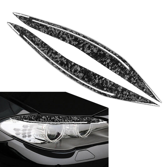 Headlight Eyebrow Eyelid Cover fit for BMW 5 Series F10 2010-2013 12