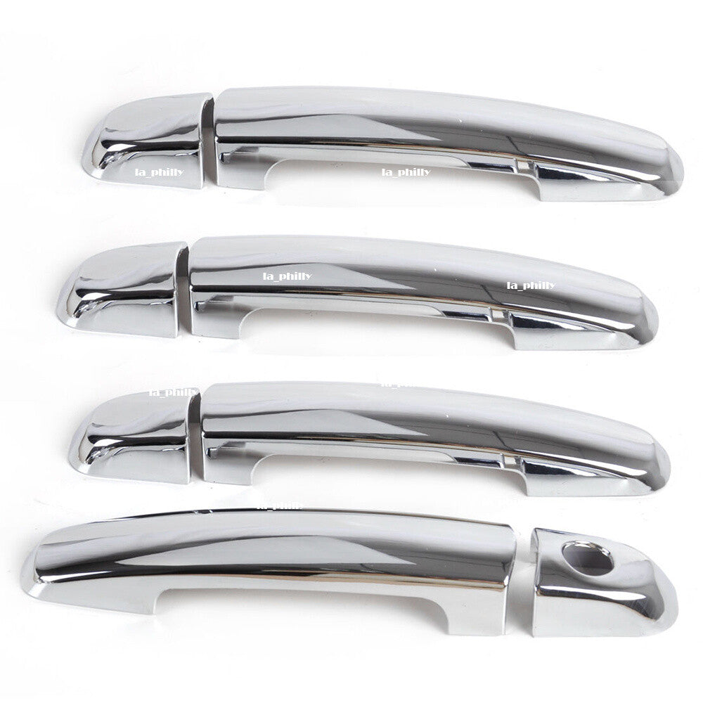 4Set Chrome Door Handle Cover Molding Trim Kit for Suzuki Kizashi Grand Vitara