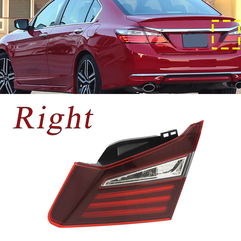 One right taillight is applicable to the passenger side inner layer of 2016-2017 for Honda Accord.