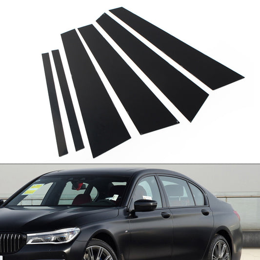 for BMW 7 Series G11 G12 Sedan 2016-2021 6x Window Pillar Posts Door Trims Cover