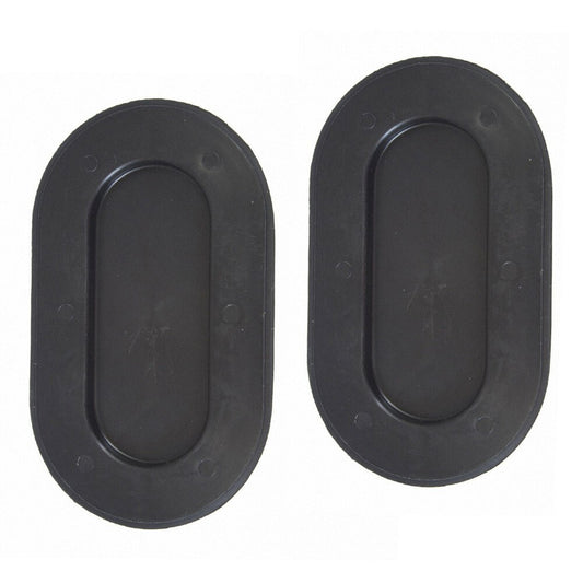 2pcs Plastic for Ford Truck Bed Oval Drain Plug Cover Threaded 4L3Z99277B76AA