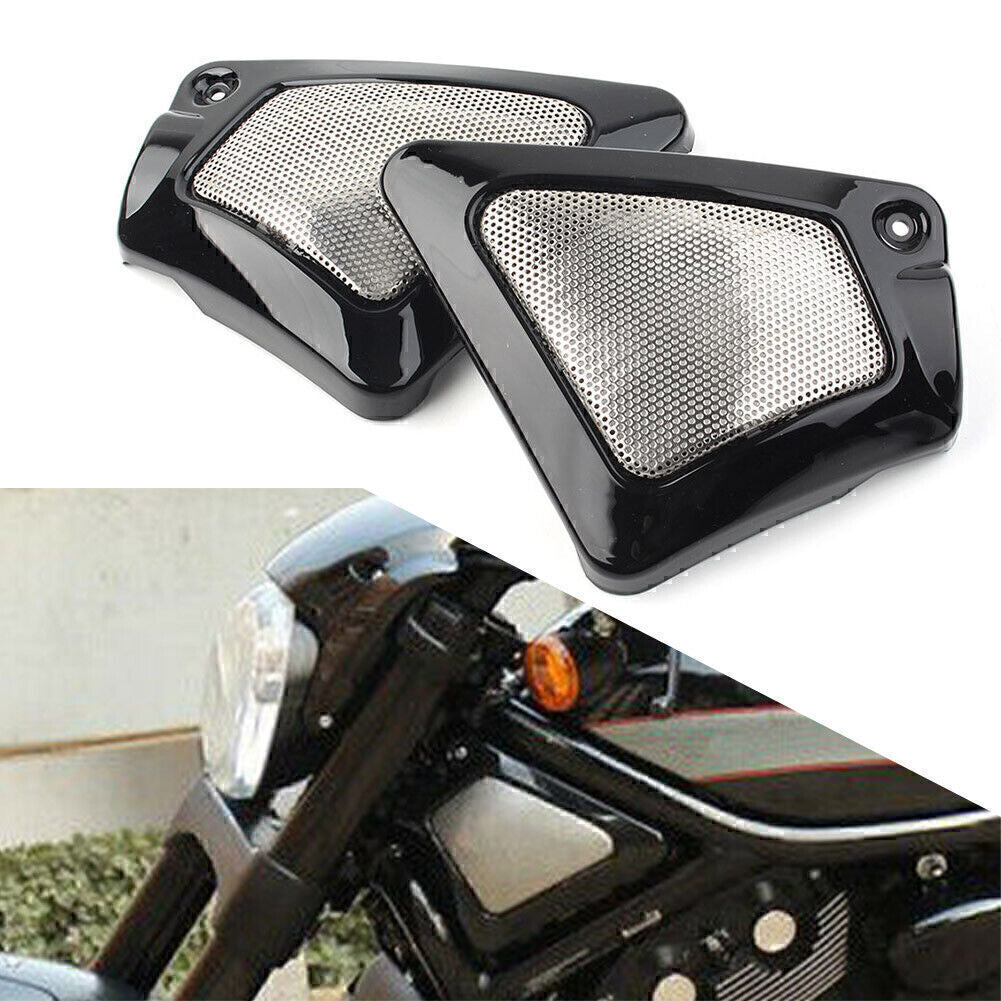 Black Frame Neck Side Cover Guard for Harley V-Rod VRSCD VRSCDX VRSCA VRSCB