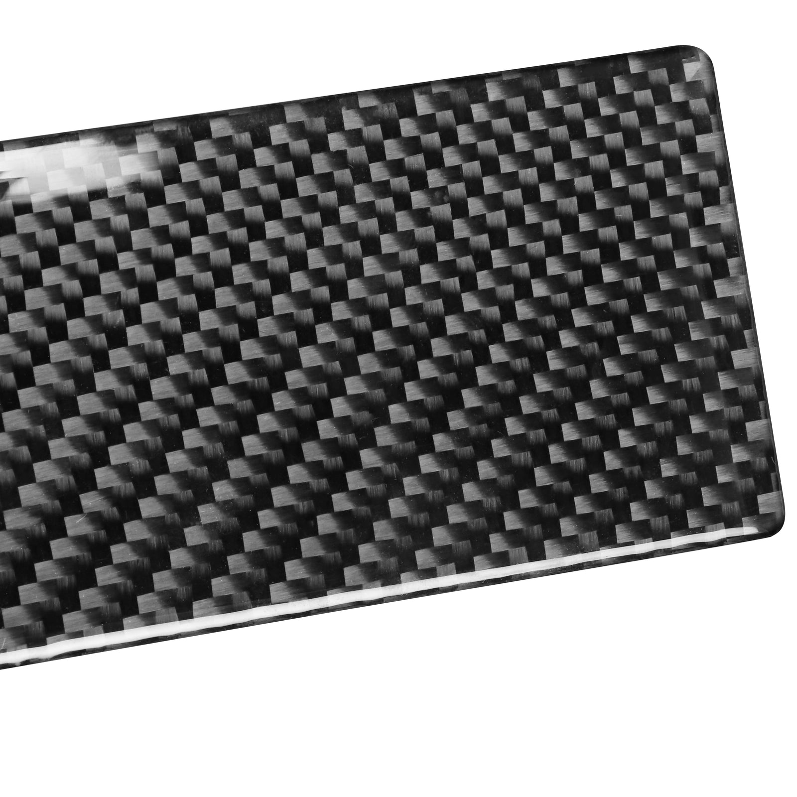 Carbon Fiber Interior Gear Shift Panel Side Cover Trim for Jaguar XE XF 2016-20