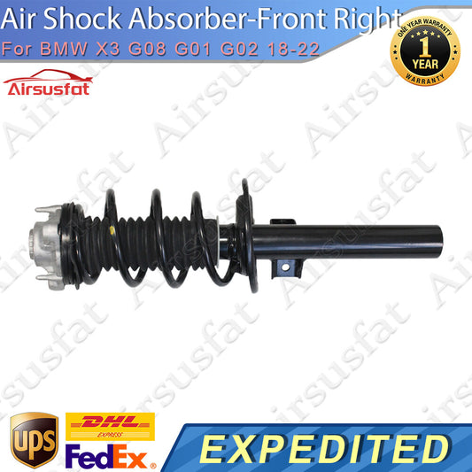for BMW X3 G08 G01 G02 18-22 Front Right Air Suspension Shock Assembly w/o EDC