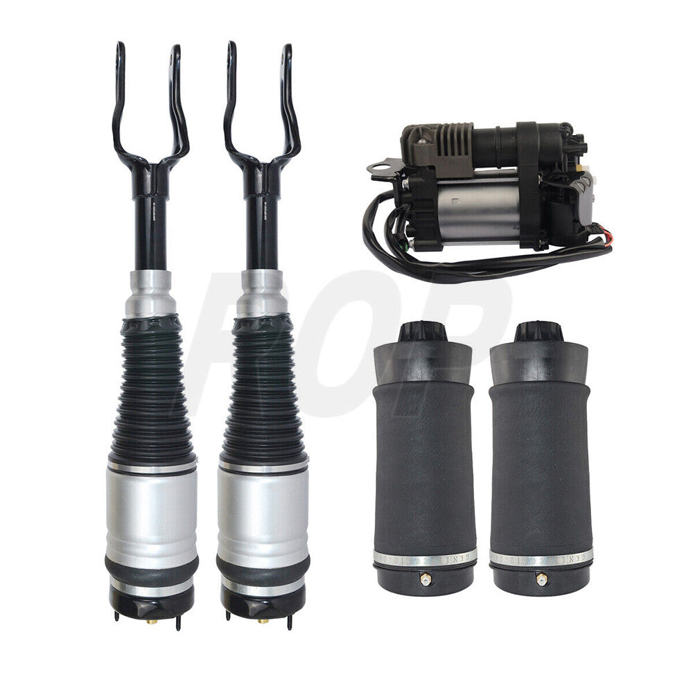 Complete Suspension Air Struts, Springs,Compressor for 11-15 for Jeep Grand Cherokee