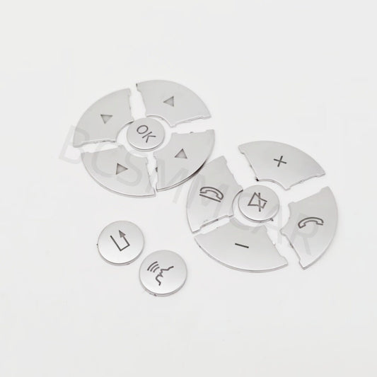 Steering Wheel Button Sticker Trim Fit for Mercedes-Benz E-Class W212 2010-2013