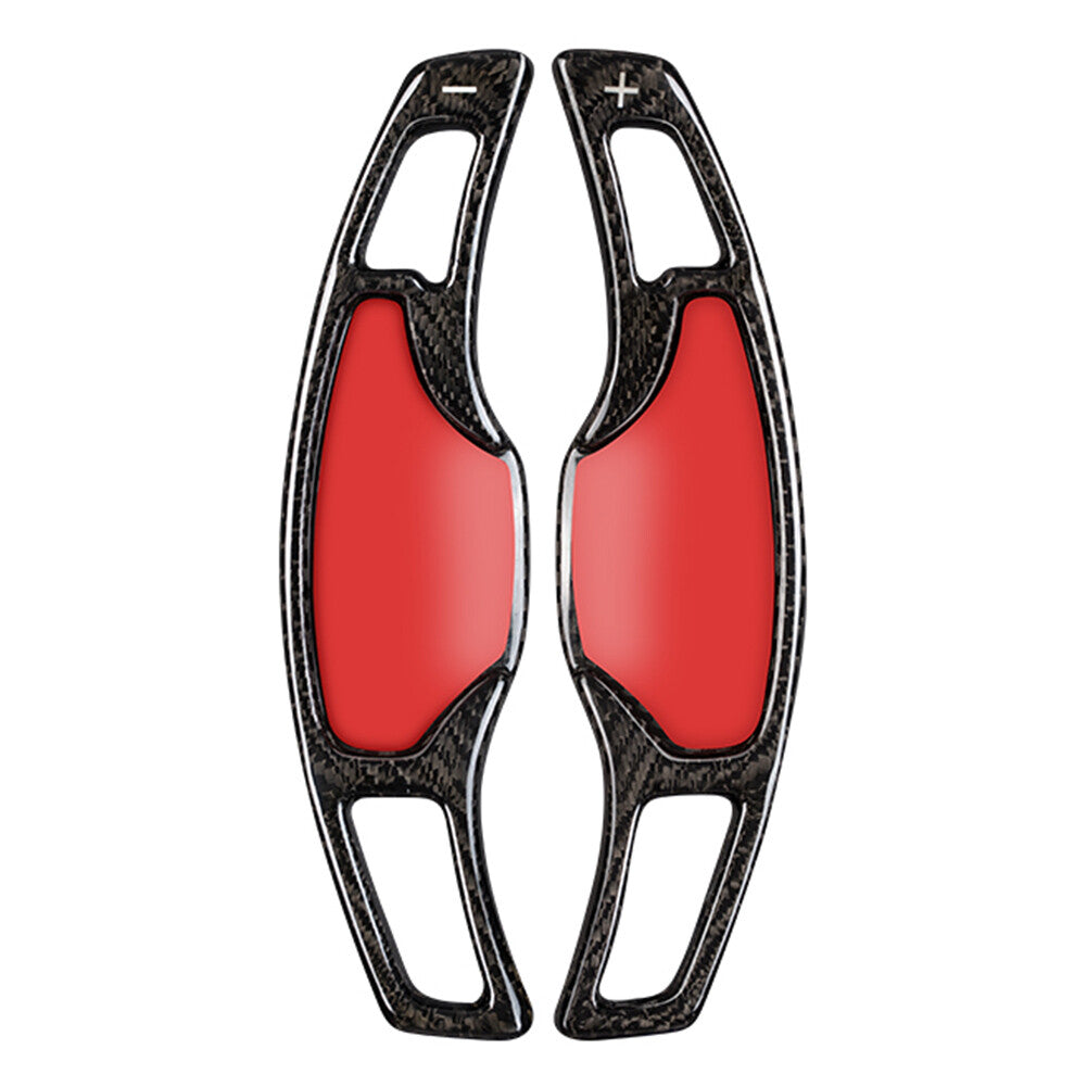 2x Steering Wheel Paddle Shifter Extension for Cadillac CT5 2020-22 Carbon Fiber