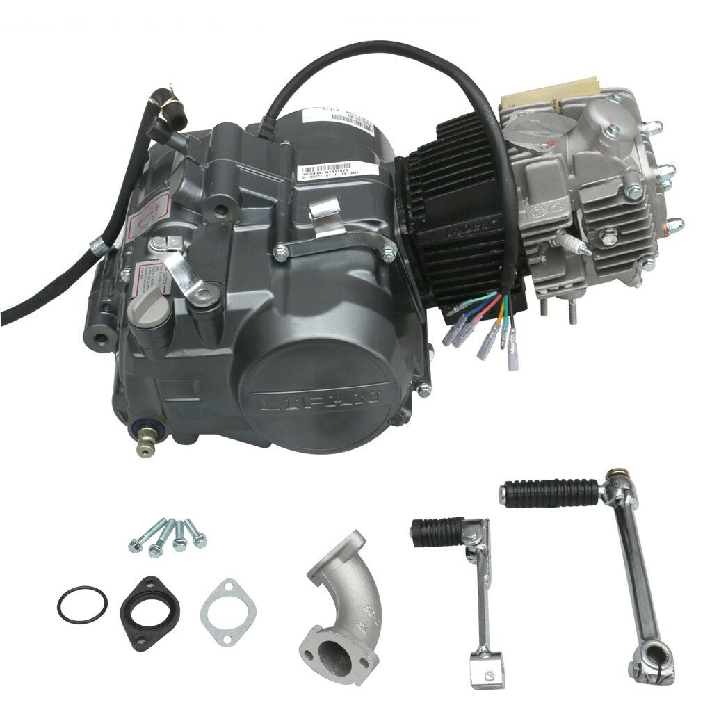 for Lifan 140cc engine motor suitable for Honda CT70, XR70, CRF50, ATC70, Taodao SSR 125 Pit bicycles.