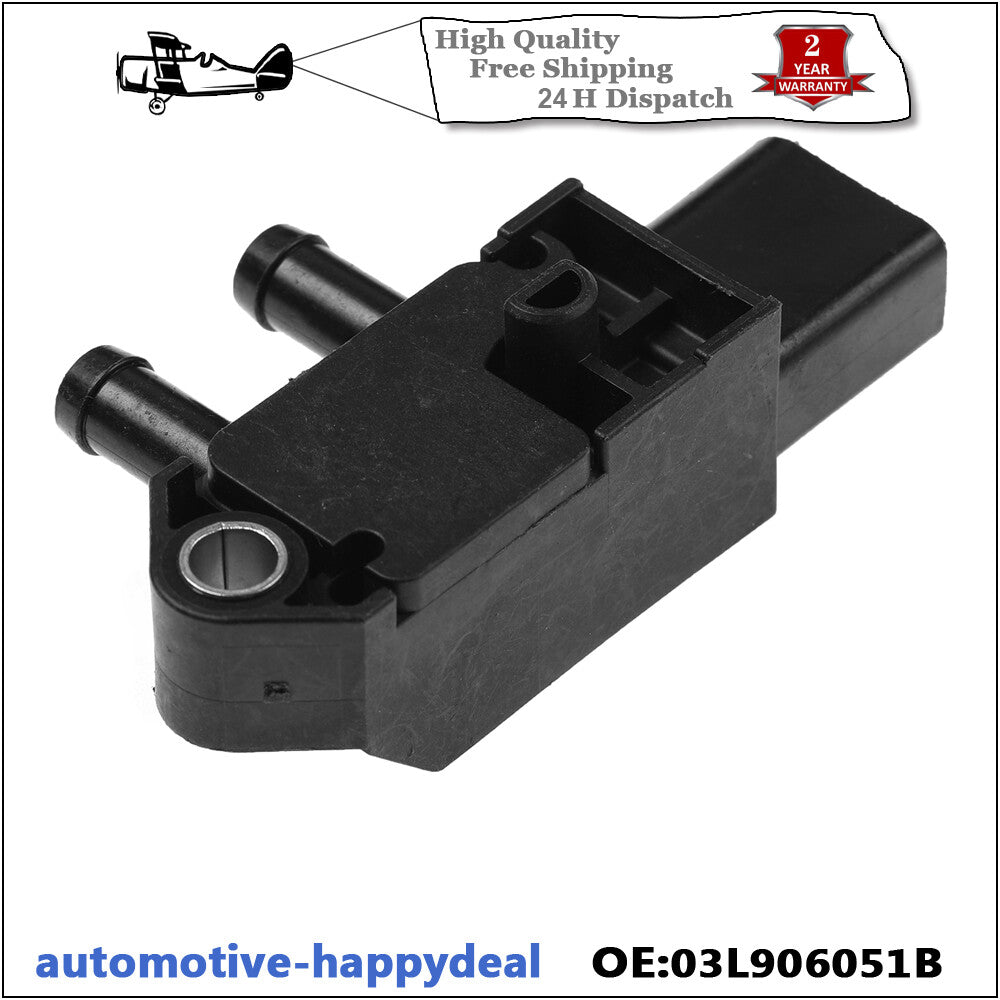 DPF Pressure Sensor Fits for Audi for VW for Skoda for Seat 03L906051D 03L906051B