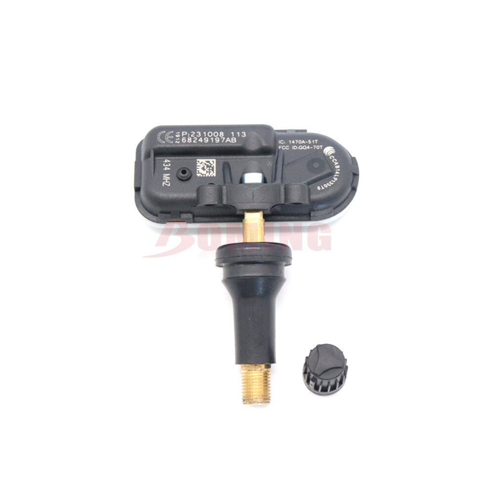 4x NEW TPMS Tire Pressure Sensor 68249197AB 68157568AA for JEEP CHEROKEE for RAM