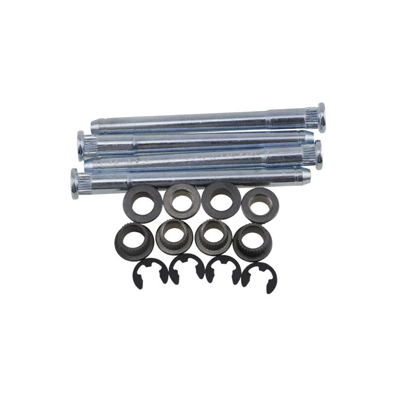 Door hinge pin kit compatible with 1994-2004 for Chevrolet S10 and for GMC S15 2-door models.