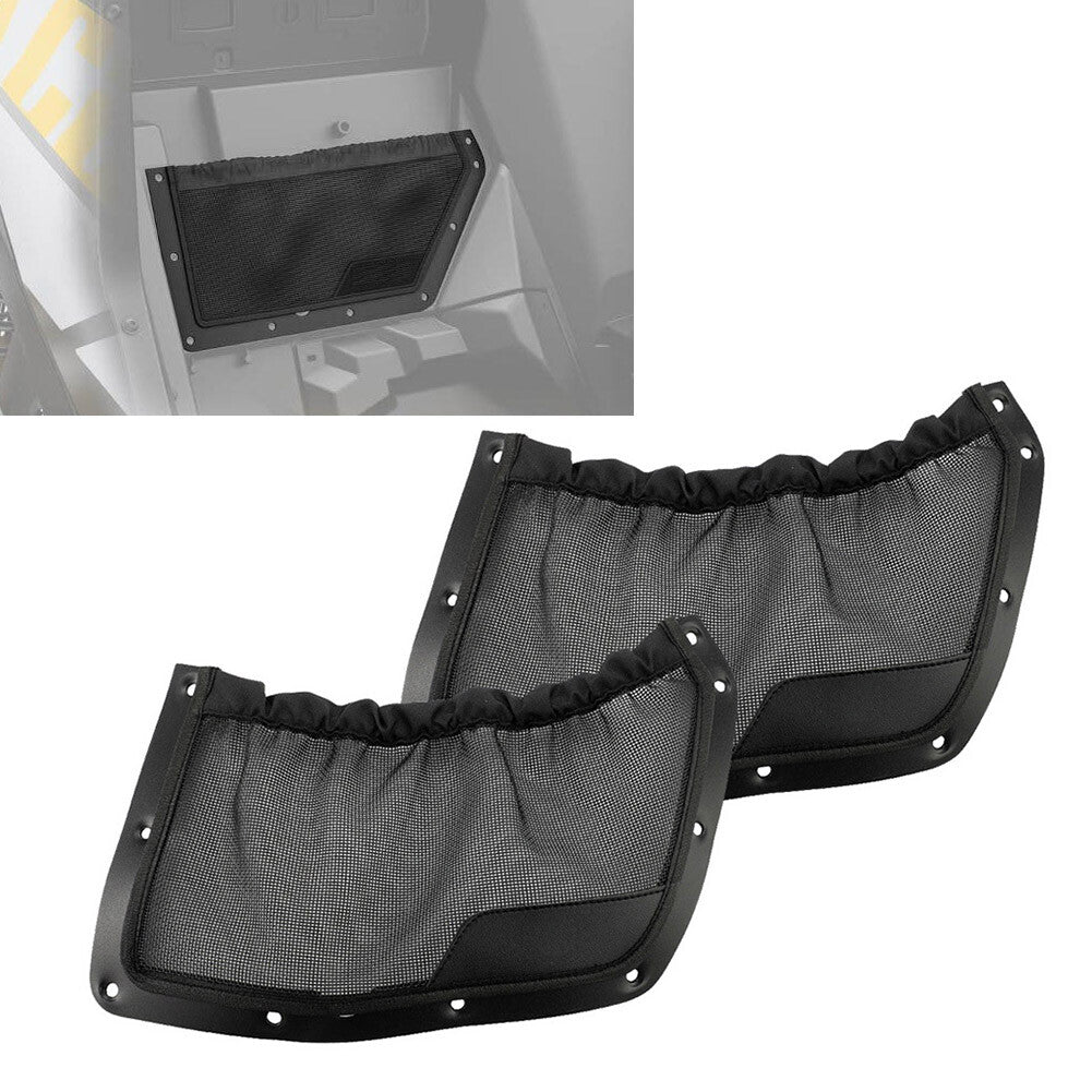 2 Pcs Back Panel Rear Storage Net 715008312 For Can Am Maverick R X XRS