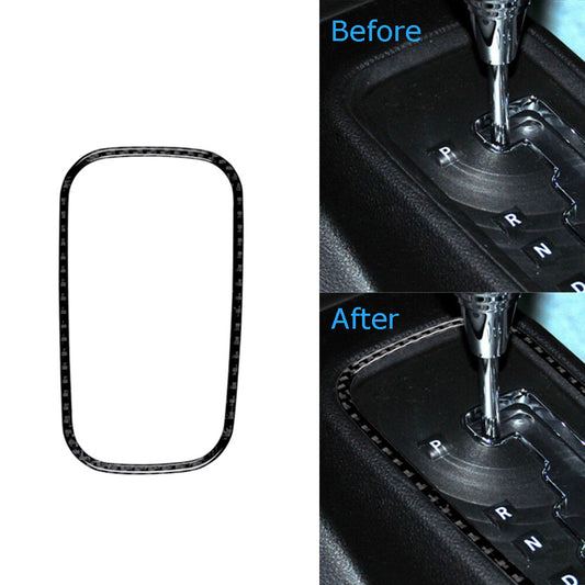 Carbon Fiber Automatic Transmission Surround Cover for Jeep for Wrangler JK 2011-17