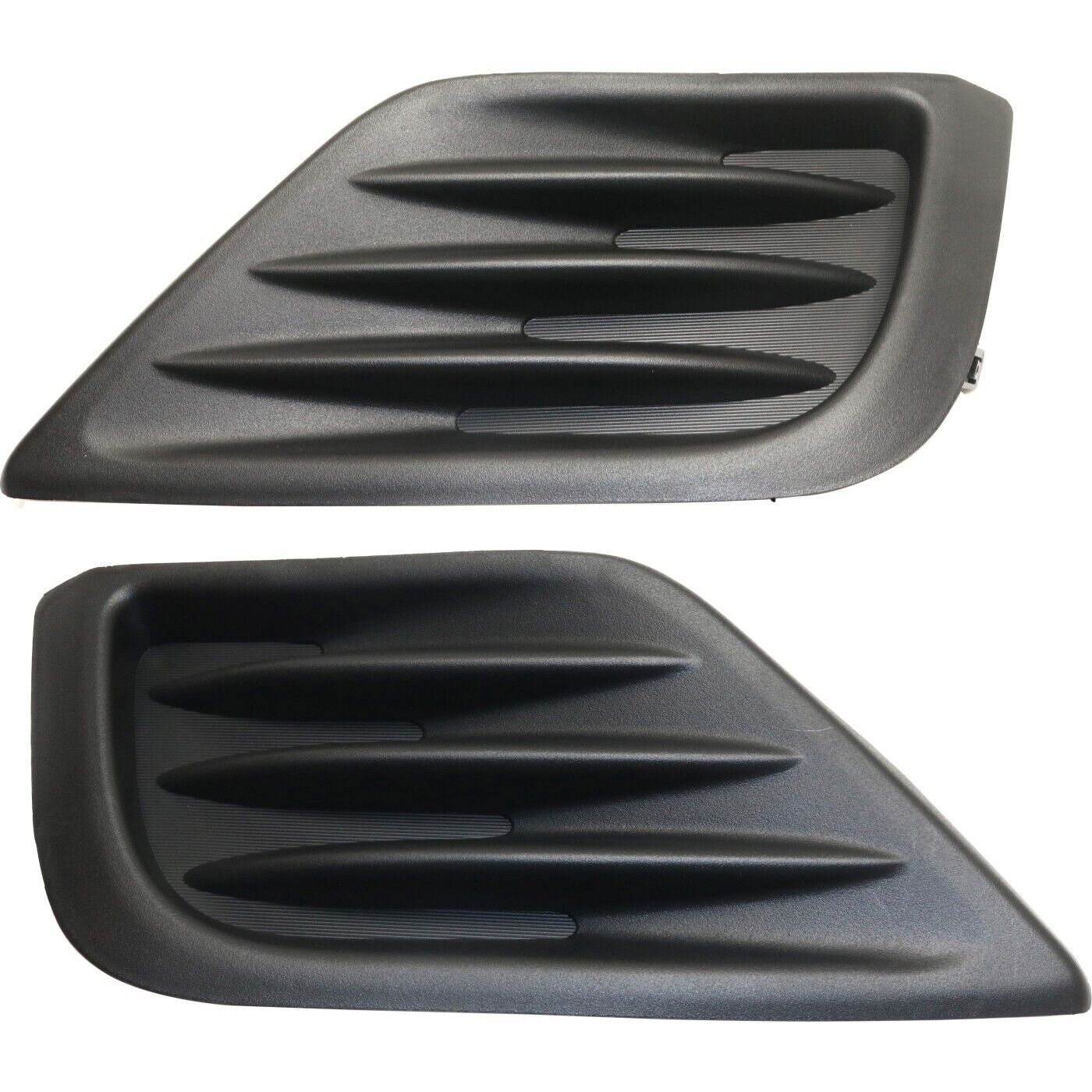 Fog Light Cover Set For 2016-2018 for Nissan Altima Front Left and Right Textured
