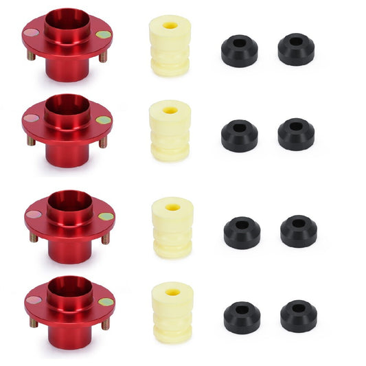 4PSC Suspension Coilover Shock Top Hat Fit for Honda 92-00 for Civic DX LX EX EK RED