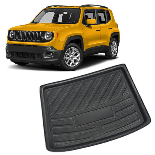 Rear Boot Cargo Liner Trunk Floor Mat Carpet Tray for Jeep Renegade 2014-18 2019