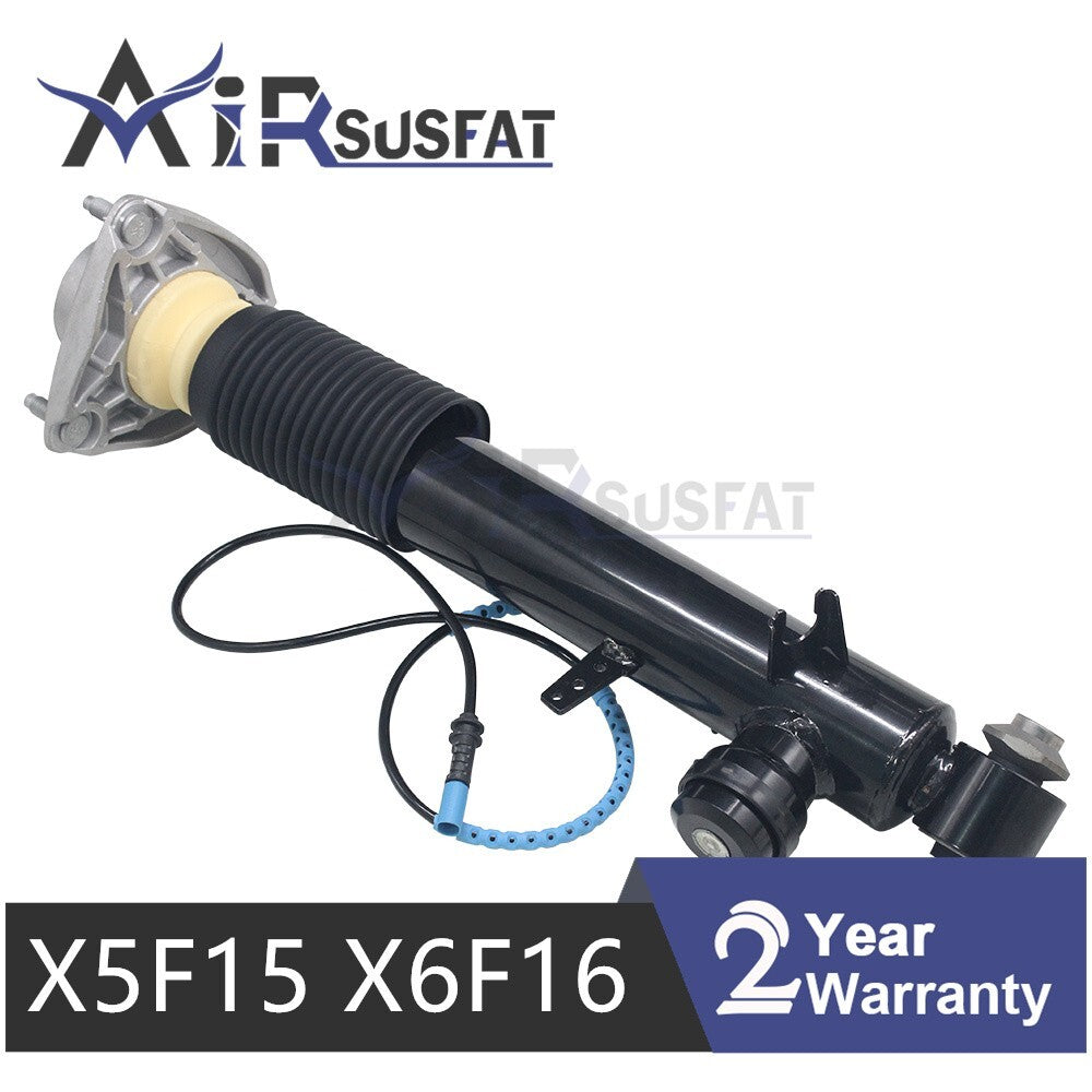 for BMW X5 F15 X6 F16 Pair Rear Shock Absorbers Assembly W/EDC 2013-2019
