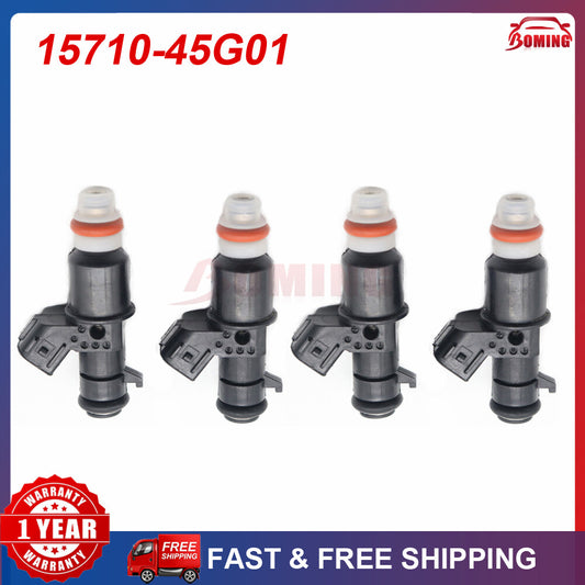 15710-45G01 For 06-09 for Suzuki Quadracer 450 LT-R450 LTR450 New Fuel Injector 4PCS