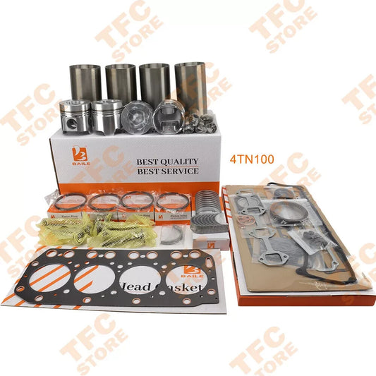 New 4TN100 Overhaul Rebuild Kit For Yanmar Engine Loader 119000-2000??