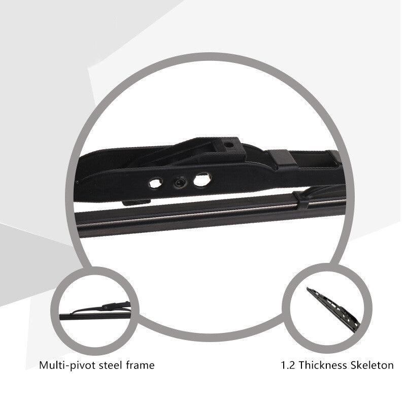 All Season 24-inch + 19-inch Wiper Blade Size Windshield Front Right 2-Piece Set