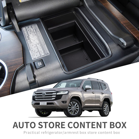 Armrest Storage Box for Toyota for Land Cruiser LC300 2022 Accessories Console Tray