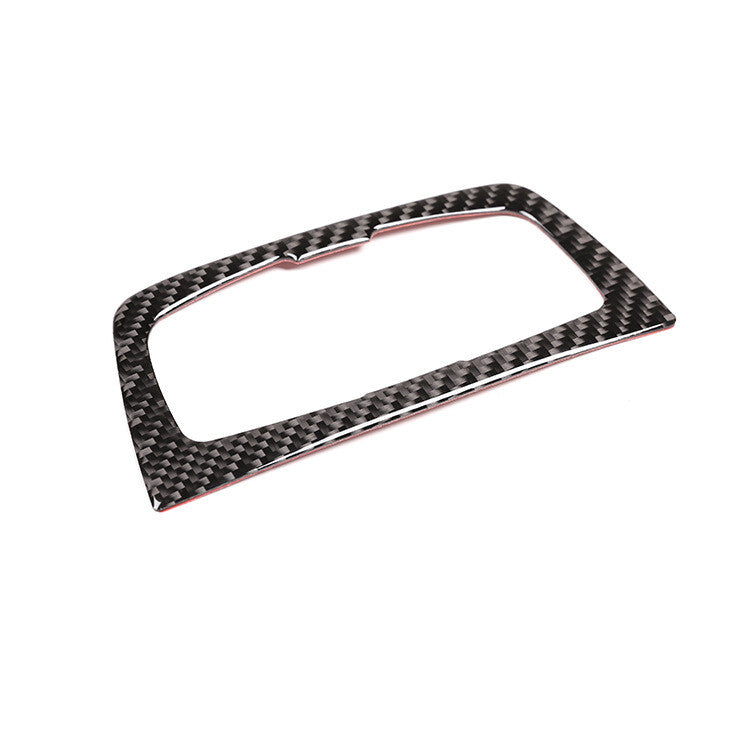 Carbon fiber headlight button cover trim suitable for BMW 3 Series F30 F34 2013-18