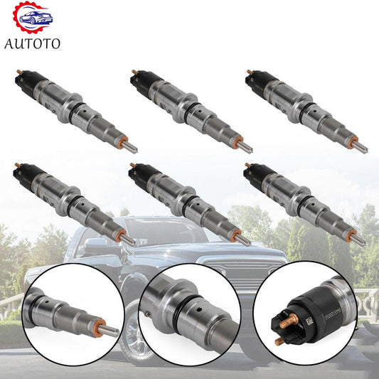 6Pcs Diesel Fuel Injector Fit for Dodge for Ram 2011-2012 0445120188 6.7L