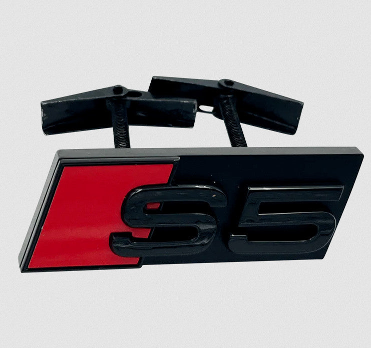 Carbon fiber leather black and blue car keychain/key ring for Scania K250 K280 K310