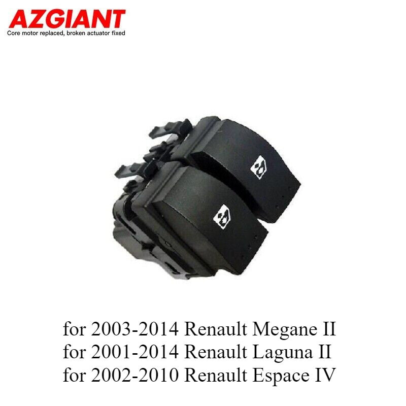 Front left driver's side window switch for Renault Megane II/Laguna II/Espace IV