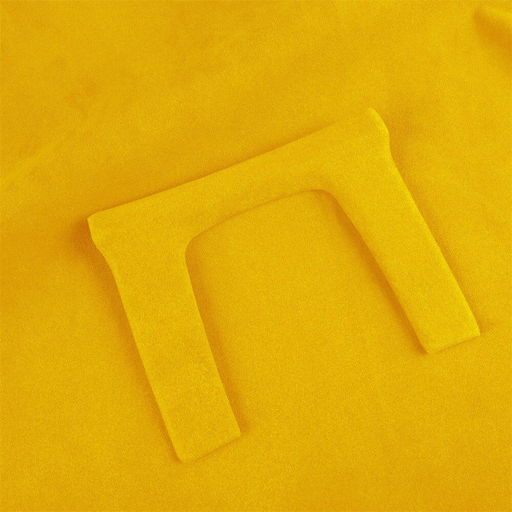 Suede Yellow Automatic Gear Shift Panel Cover Fit for Honda for Civic 10th 2016-2021