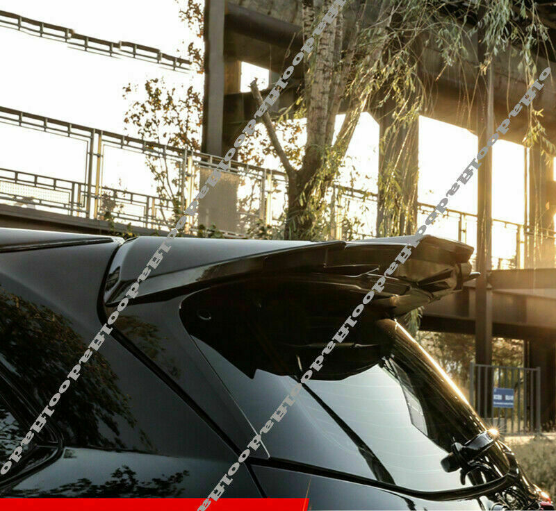 1X Black Rear Roof Window Lip Decor Wing Spoiler for Toyota Highlander 2014-2019