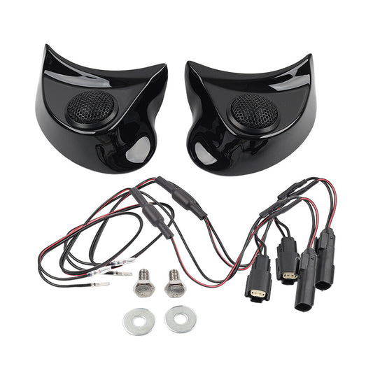 Pods Tweeter Speaker Kit for Harley Batwing Fairing Ultra Limited Low FLHTKL